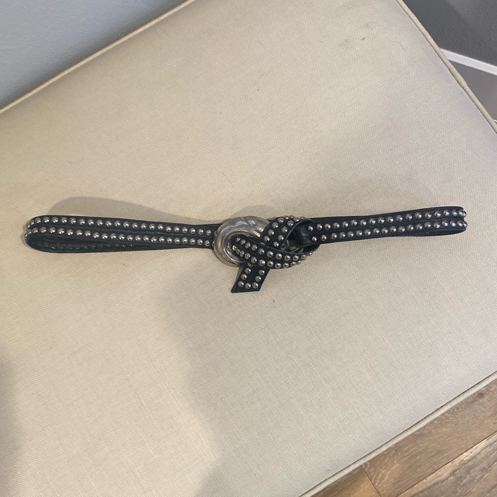 Women’s Leather studded belt